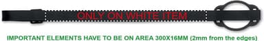 STRAP ON WHITE